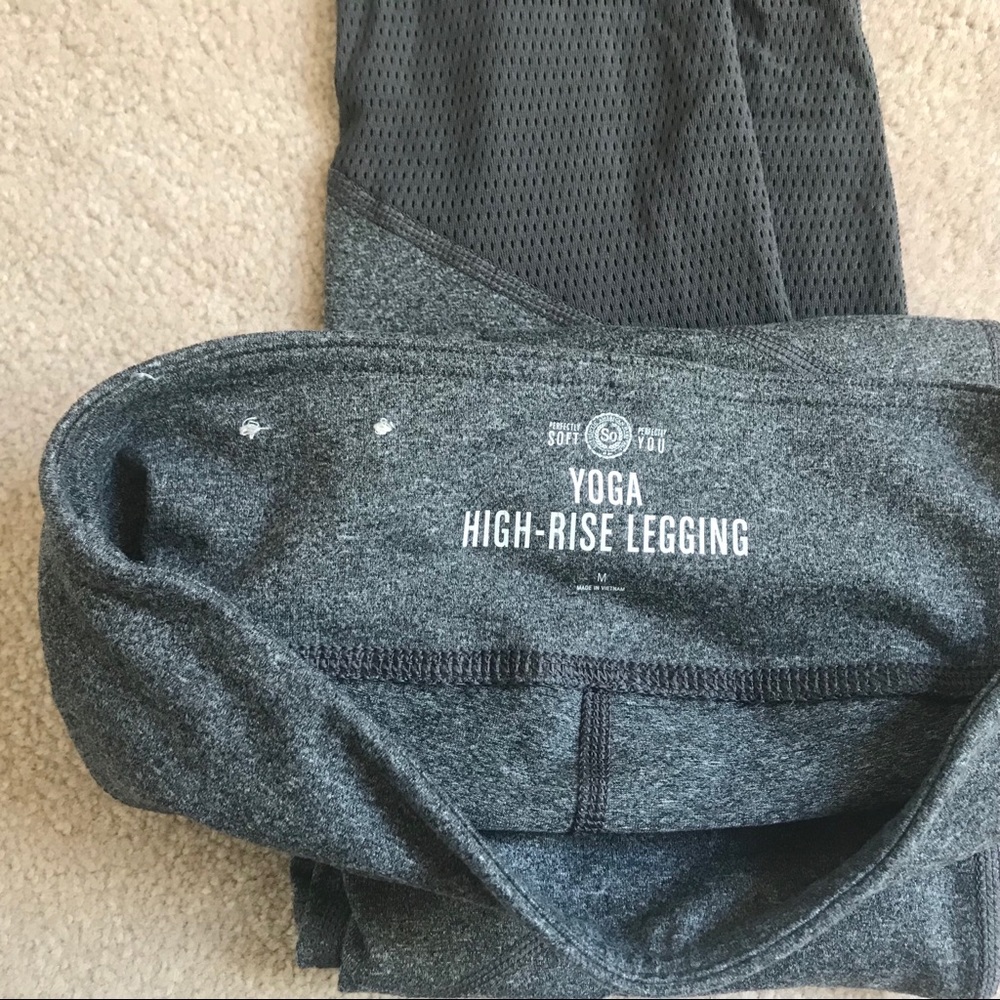 Perfectly Soft Perfectly You Charcoal Yoga Pants M - Picture 3 of 8